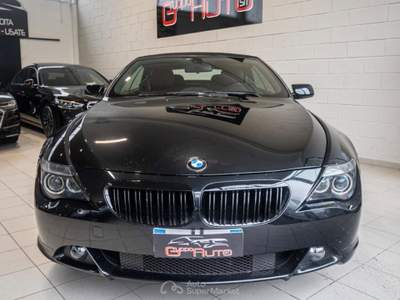 BMW Serie 6 630i i cat Cabrio Nero usata Cassina de' Pecchi