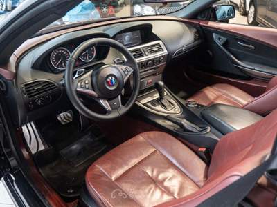 BMW Serie 6 630i i cat Cabrio Nero usata Cassina de' Pecchi