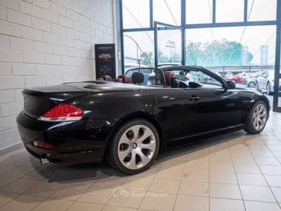BMW Serie 6 630i i cat Cabrio Nero usata Cassina de' Pecchi