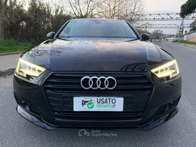 Audi A4 150cv TETTO Gancio Traino STRAFULL Nero usata Roma