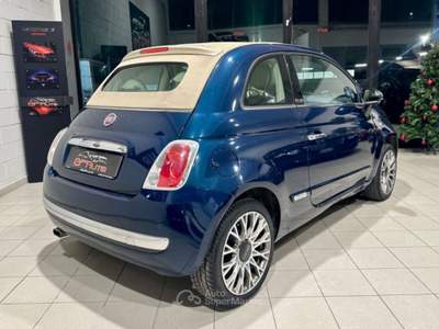 Fiat 500 C 1.2 Lounge *NEOPATENTATI*DISTRIBUZIONE OK* Blu/Azzurro usata Cassina de' Pecchi
