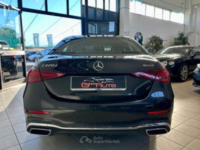 Mercedes-Benz Classe C d Mild hybrid 4Matic Premium *LUCI AMBIENTE* Grigio usata Cassina de' Pecchi