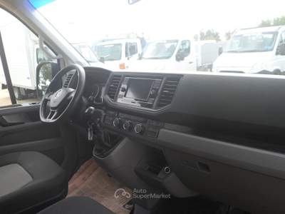 Volkswagen Crafter doppia cabina cassone fisso Bianco usata San Michele Salentino