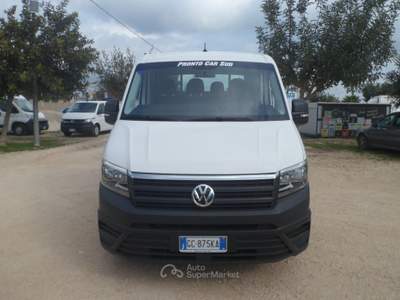 Volkswagen Crafter doppia cabina cassone fisso Bianco usata San Michele Salentino