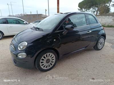 Fiat 500 1.2 Lounge PARI AL NUOVO SUPER PREZZO FISSO no sconto Nero usata Altamura
