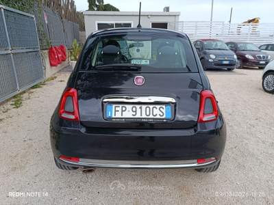 Fiat 500 1.2 Lounge PARI AL NUOVO SUPER PREZZO FISSO no sconto Nero usata Altamura