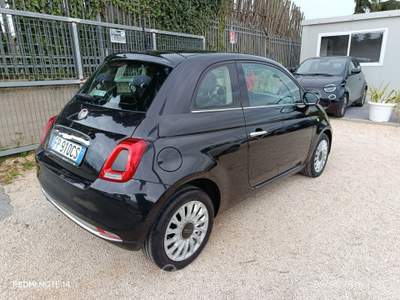 Fiat 500 1.2 Lounge PARI AL NUOVO SUPER PREZZO FISSO no sconto Nero usata Altamura