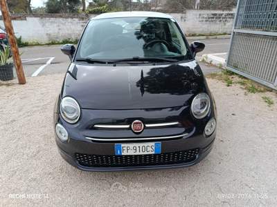 Fiat 500 1.2 Lounge PARI AL NUOVO SUPER PREZZO FISSO no sconto Nero usata Altamura