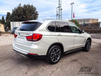 BMW X5 xdrive25d 231cv auto 7 Posti-TETTO APRIBILE Bianco usata Soriano nel Cimino