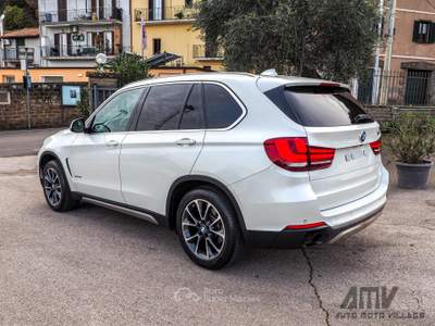 BMW X5 xdrive25d 231cv auto 7 Posti-TETTO APRIBILE Bianco usata Soriano nel Cimino