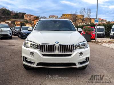 BMW X5 xdrive25d 231cv auto 7 Posti-TETTO APRIBILE Bianco usata Soriano nel Cimino