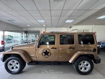 Jeep Wrangler Unlimited 3.6 V6 Sahara Auto PERFETTA MAI FUORISTRADA FULL OPTIONAL Bronzo usata Viareggio