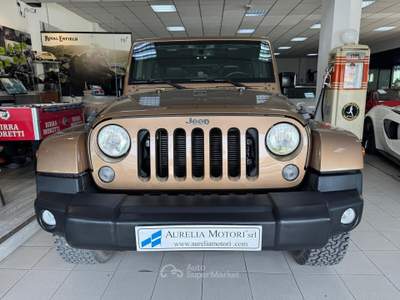 Jeep Wrangler Unlimited 3.6 V6 Sahara Auto PERFETTA MAI FUORISTRADA FULL OPTIONAL Bronzo usata Viareggio