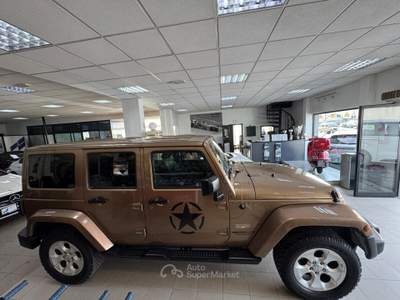 Jeep Wrangler Unlimited 3.6 V6 Sahara Auto PERFETTA MAI FUORISTRADA FULL OPTIONAL Bronzo usata Viareggio