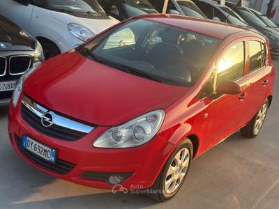 Opel Corsa 1.3 MULTIJET 2009 - EURO 4 Rosso usata Terlizzi