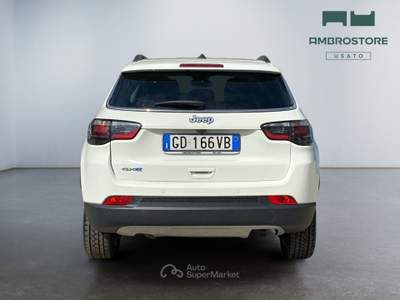 Jeep Compass  - compass 1.3 turbo t4 phev limited 4xe auto Bianco usata Segrate