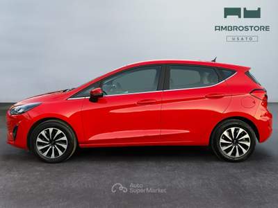 Ford Fiesta  - fiesta 5p 1.1 titanium 75cv Rosso usata Segrate