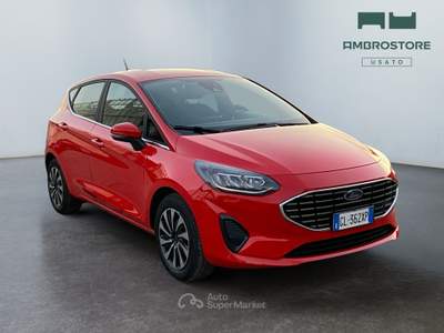 Ford Fiesta  - fiesta 5p 1.1 titanium 75cv Rosso usata Segrate
