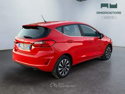 Ford Fiesta  - fiesta 5p 1.1 titanium 75cv Rosso usata Segrate