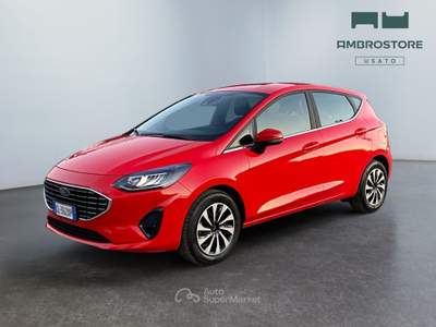 Ford Fiesta  - fiesta 5p 1.1 titanium 75cv Rosso usata Segrate