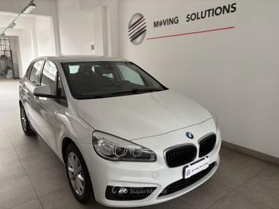 BMW Serie 2 Active Tourer 216d D. ACTIVE TOUR ADVANT. AUTOMATICA+HEAD UP DISPLAY Bianco usata Milano