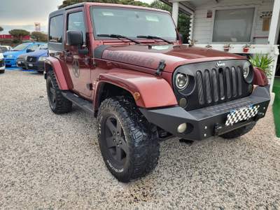 Jeep Wrangler DPF Sahara Rosso usata Pomezia