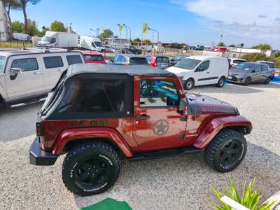 Jeep Wrangler DPF Sahara Rosso usata Pomezia
