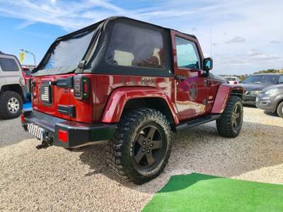 Jeep Wrangler DPF Sahara Rosso usata Pomezia