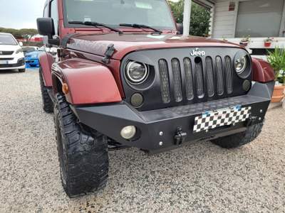 Jeep Wrangler DPF Sahara Rosso usata Pomezia