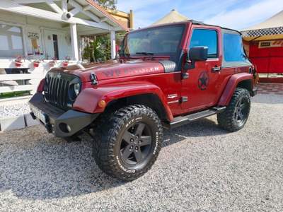 Jeep Wrangler DPF Sahara Rosso usata Pomezia