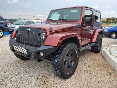 Jeep Wrangler DPF Sahara Rosso usata Pomezia
