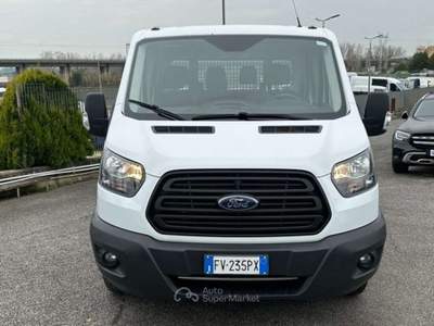 Ford Transit 350 2.0TDCi EcoBlue 130CV Doppia Cabina RG Entry Bianco usata Roma