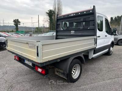 Ford Transit 350 2.0TDCi EcoBlue 130CV Doppia Cabina RG Entry Bianco usata Roma