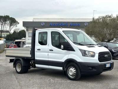 Ford Transit 350 2.0TDCi EcoBlue 130CV Doppia Cabina RG Entry Bianco usata Roma