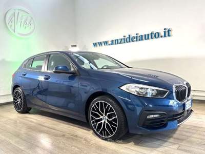 BMW Serie 1 116d 116 d 5p. Advantage Blu/Azzurro usata Roma
