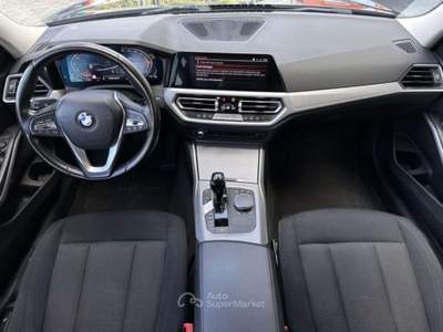 BMW Serie 3 318d 318 d 48V Touring Business Advantage AUT. Nero usata Roma