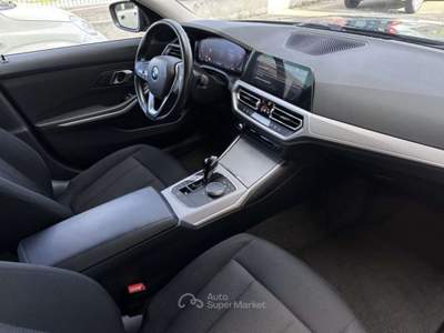 BMW Serie 3 318d 318 d 48V Touring Business Advantage AUT. Nero usata Roma