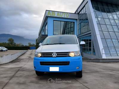 Volkswagen Transporter Volkswagen T5 Caravelle 2.0 Bitdi 180cv 4Motion 9 posti Blu/Azzurro usata SAN MARTINO VALLE CAUDINA