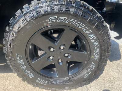 Jeep Wrangler Jeep Wrangler Unlimited 2.8 crd Sahara auto dpf Nero usata Terranuova Bracciolini