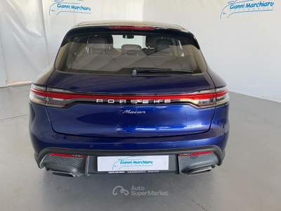 Porsche Macan 2.0 PASM-SPORT CHRONO-TELECAMERE 360°-ACC Blu/Azzurro usata Monticello d'Alba