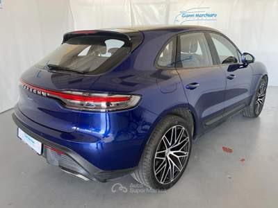 Porsche Macan 2.0 PASM-SPORT CHRONO-TELECAMERE 360°-ACC Blu/Azzurro usata Monticello d'Alba