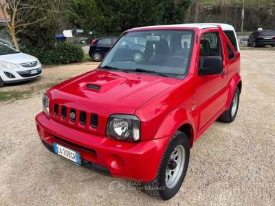 Suzuki Jimny Diesel / Cabrio / Ganci Traino Rosso usata Farnese