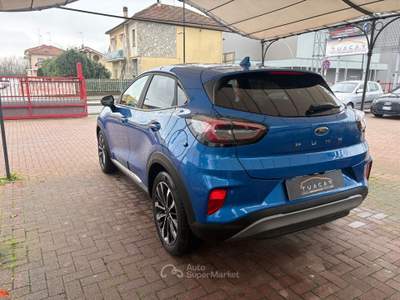 Ford Puma Ford Puma 1.0 EcoBoost mHEV Titanium X #9839 Blu/Azzurro usata Alessandria