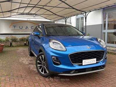 Ford Puma Ford Puma 1.0 EcoBoost mHEV Titanium X #9839 Blu/Azzurro usata Alessandria