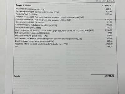 Audi Q3 TDI 110 kW S tronic Business Advanced possibilità noleggio no scoring Nero usata Gela