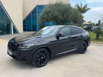 BMW X4 xDrive20d 48V Msport possibilità noleggio no scoring Nero usata Gela