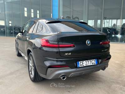 BMW X4 xDrive30d 48V Msport possibilità noleggio no scoring Nero usata Gela
