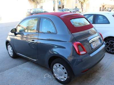 Fiat 500 C 1.0 Hybrid Grigio usata Trapani
