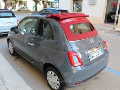 Fiat 500 C 1.0 Hybrid Grigio usata Trapani