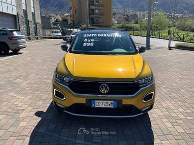 Volkswagen T-Roc 2.0 TDI SCR 150 CV DSG 4MOTION Sport BlueMotion Te Arancione usata Talamona